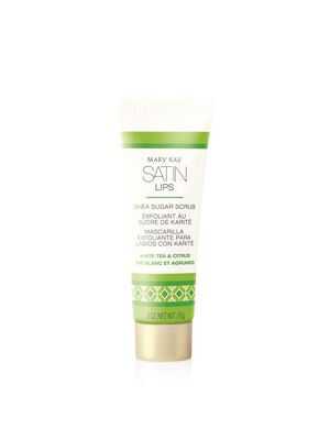 White Tea & Citrus Satin Lips&reg; Shea Sugar Scrub