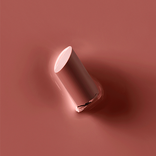 Texture rub of Mary Kay Supreme Hydrating Lipstick in shade Hushed Blush